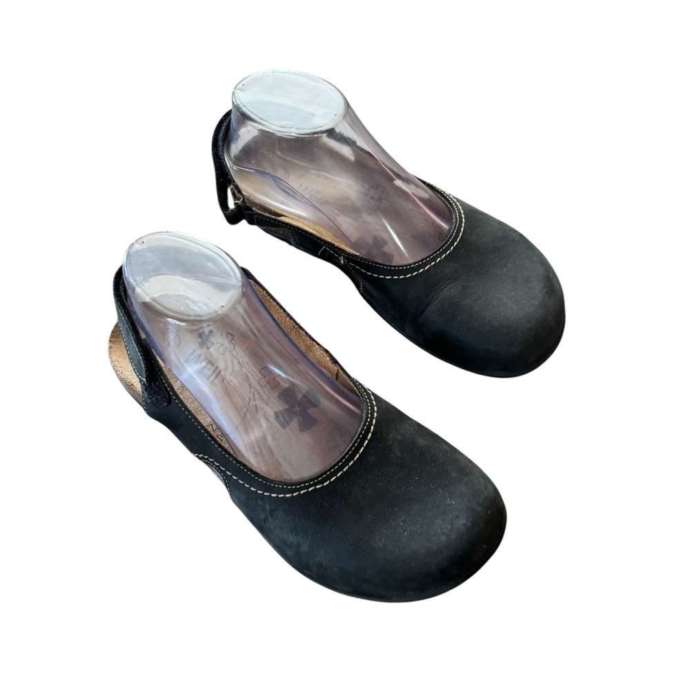 Dr Andrew Weil Size 38/7 Black Lucia Comfort Casual Shoes w Orthoheel Technology